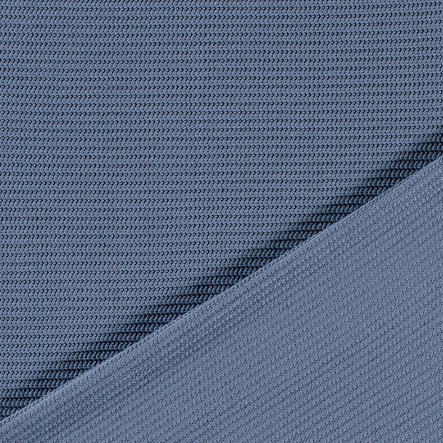 Heavy Knit fabrik Indigoblau 