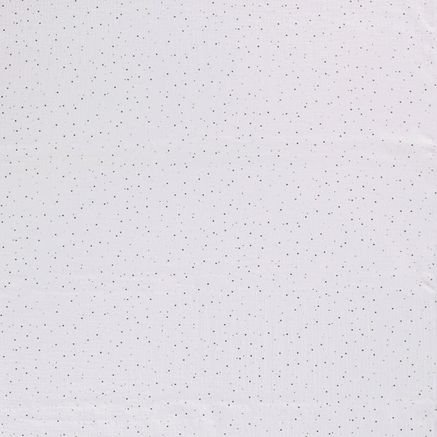 Muslin fabric Optical White matte 
