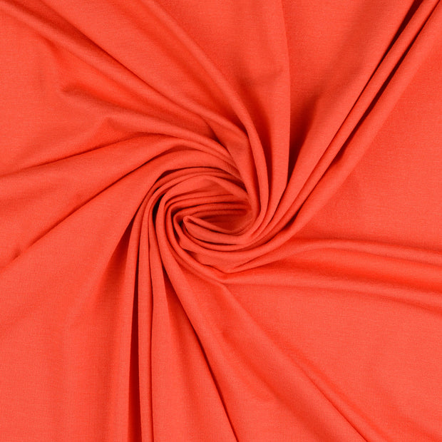 Viscose Jersey fabrik Orange 
