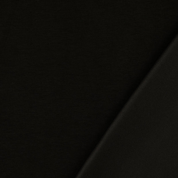 Heavy Knit fabric black 