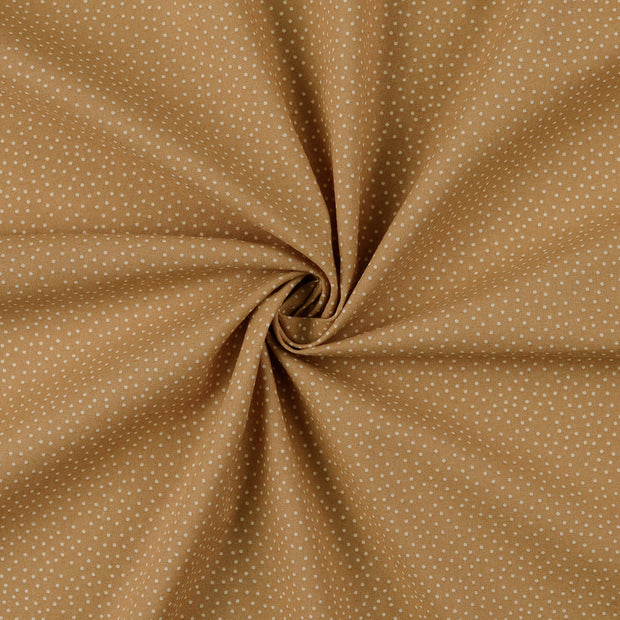 Baumwolle Popeline fabrik Beige 