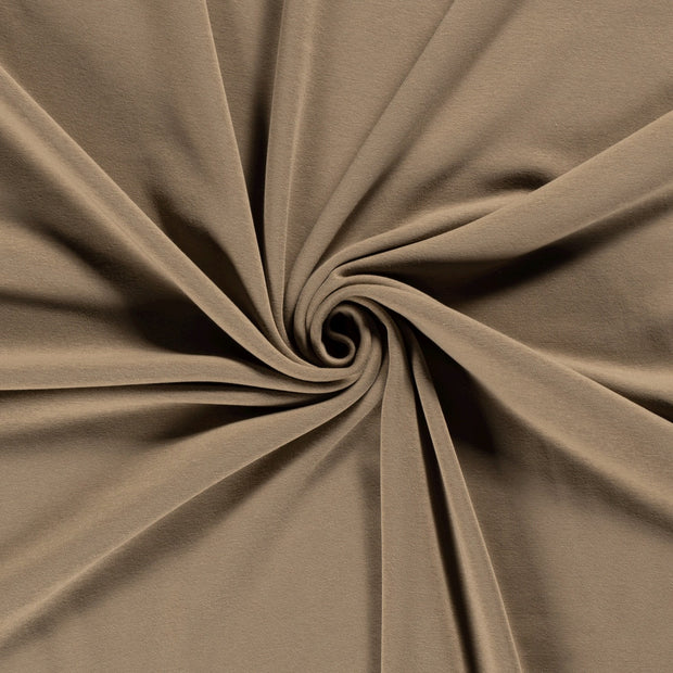 Polaire des Alpes tissu Camel doux 