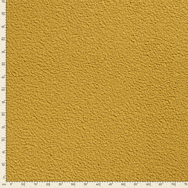 Bouclé fabric Unicolour Oker