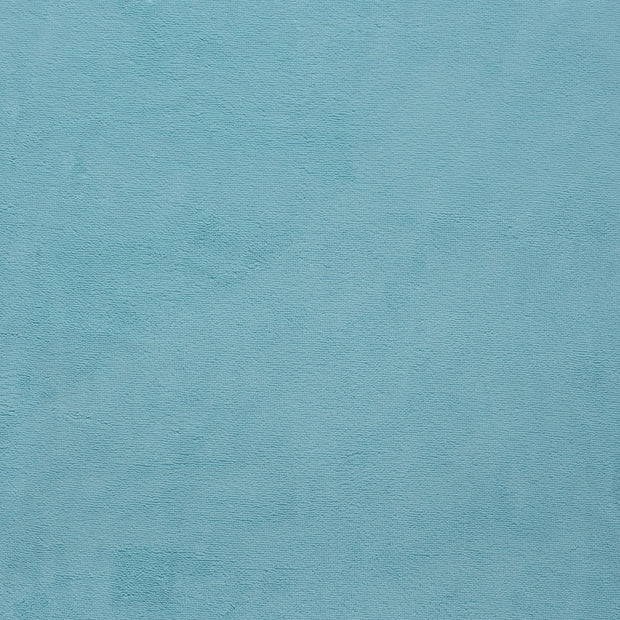 Bamboo Fleece fabric Unicolour Aqua