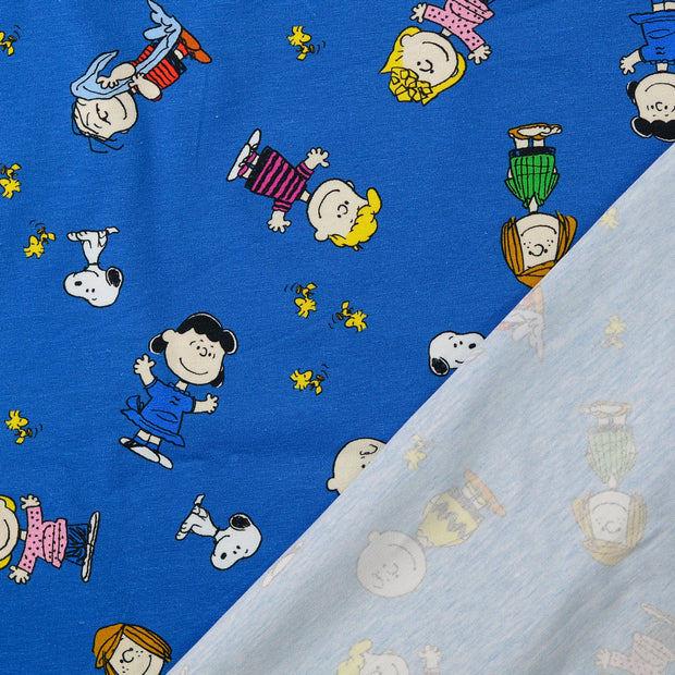 Jersey tissu Bleu clair 