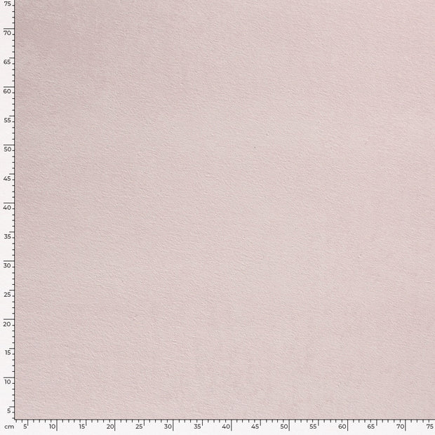 Stretch terry fabric Unicolour Light Pink