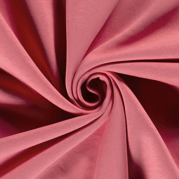 Jogging fabric Unicolour Coral