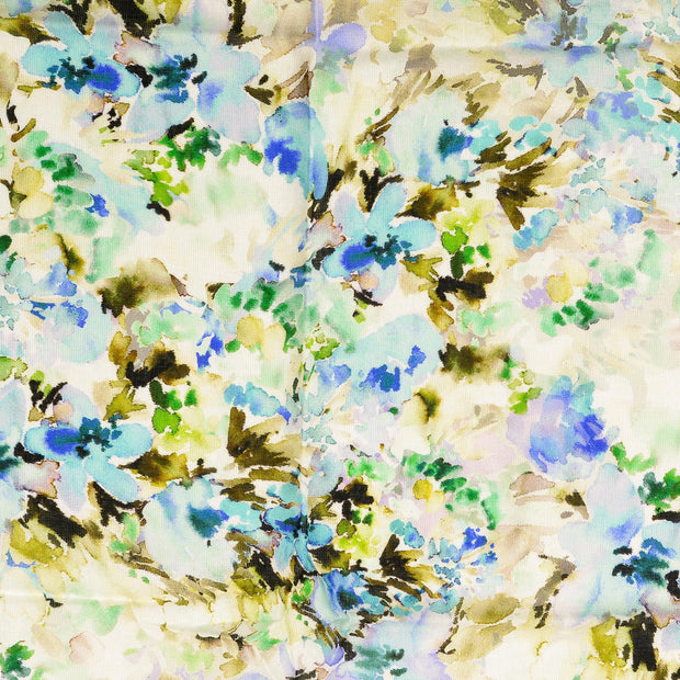  tissu fleurs multicolore