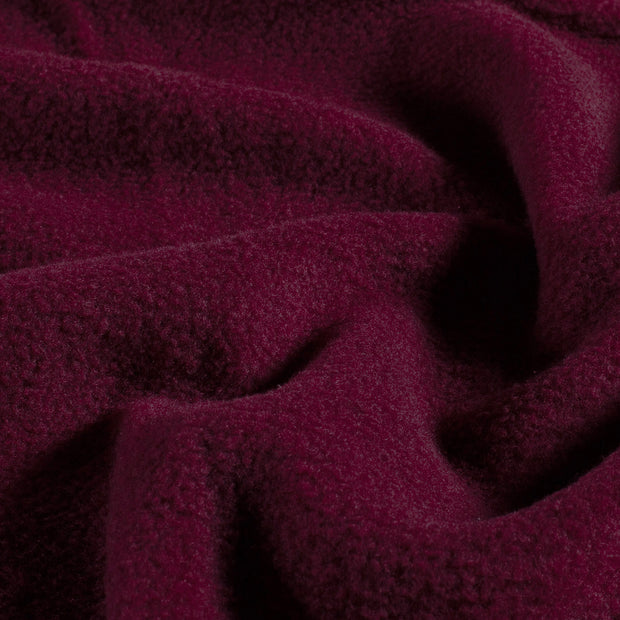 Fleece fabrik Melange Magenta