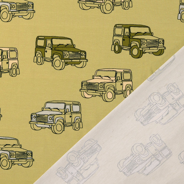Jersey fabric Oker digital printed 