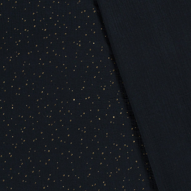 Muslin fabric Dots dew drops 