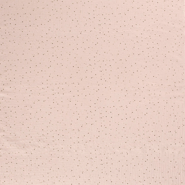 Muslin fabric Light Pink matte 