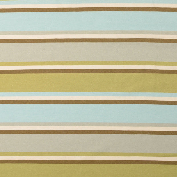 Jersey tissu rayures Ocre