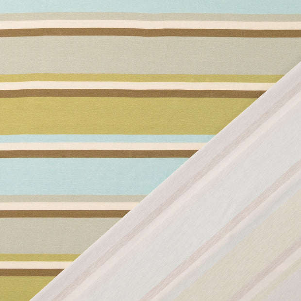 Jersey tissu Ocre imprimé numérique 
