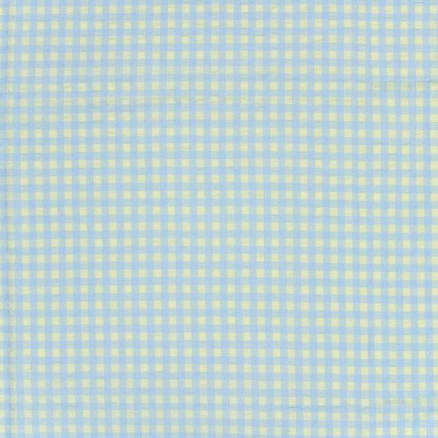 Popeline de Coton tissu Bleu clair 