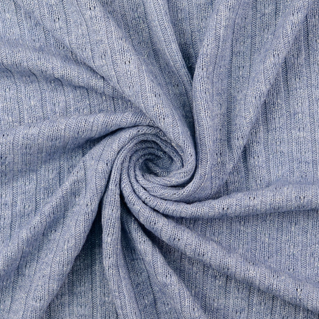 Heavy Knit tissu Indigo 