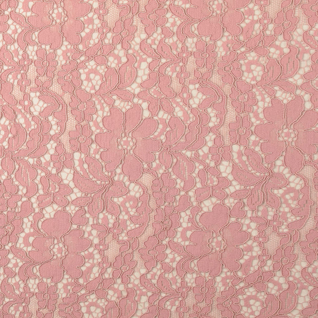 Lace fabric Flowers Old Pink