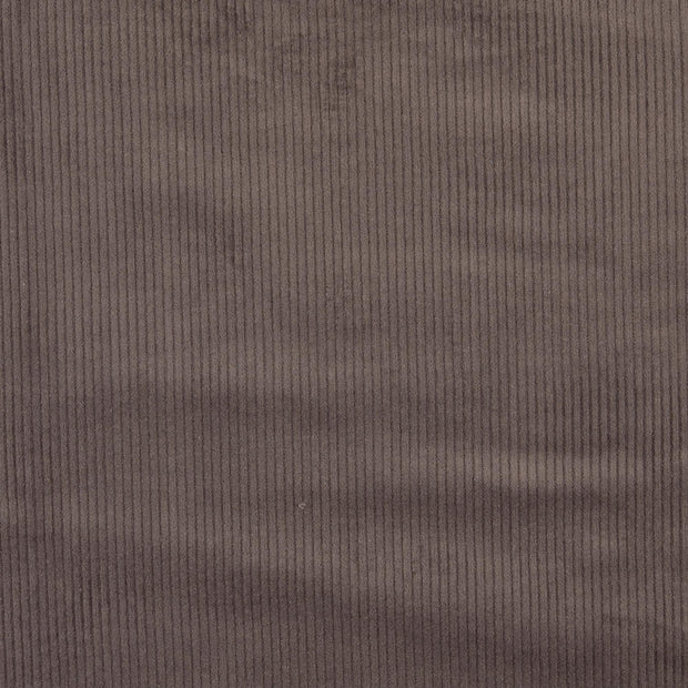 Velours Côtelé 4.5w tissu Unicolore gris