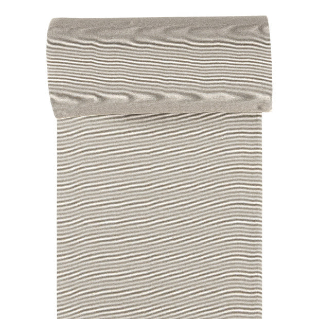 Cuff Material Yarn Dyed fabric Brown Taupe matte 