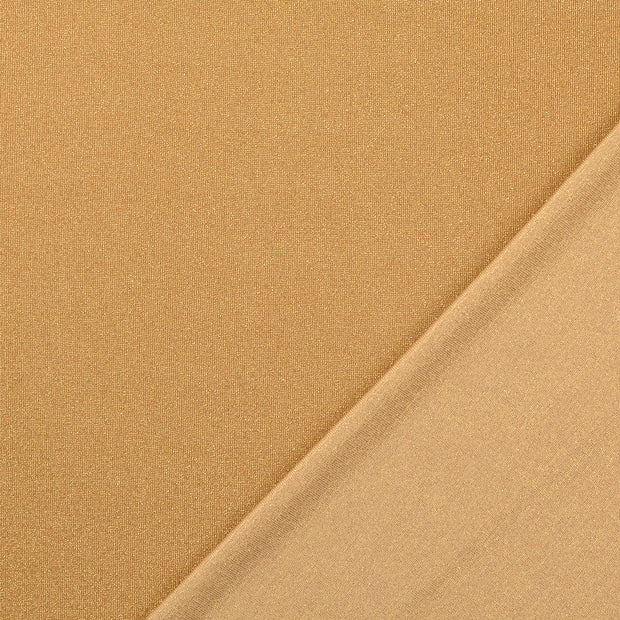 Jersey tissu Doré Lurex 