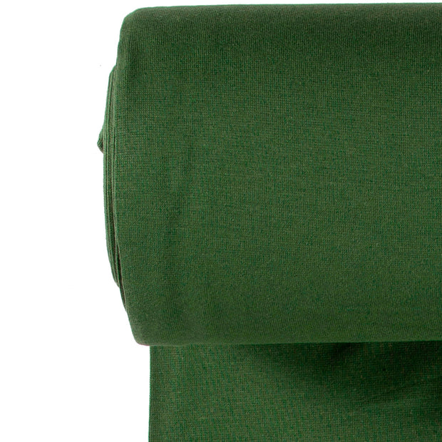 Bord Cote tissu Unicolore Vert foncé