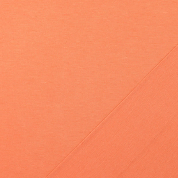 Jersey fabric Brique stone washed 