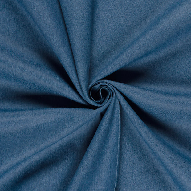 Denim Stretch tissu Bleu bébé Pré-lavé 