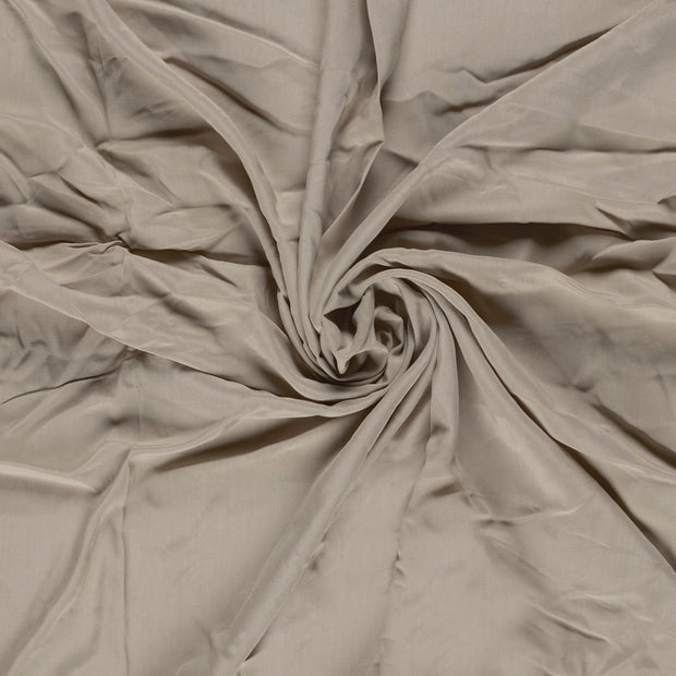Viscose Poplin fabric Beige 