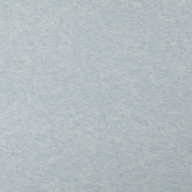 Heavy Knit fabrik Melange Babyblau