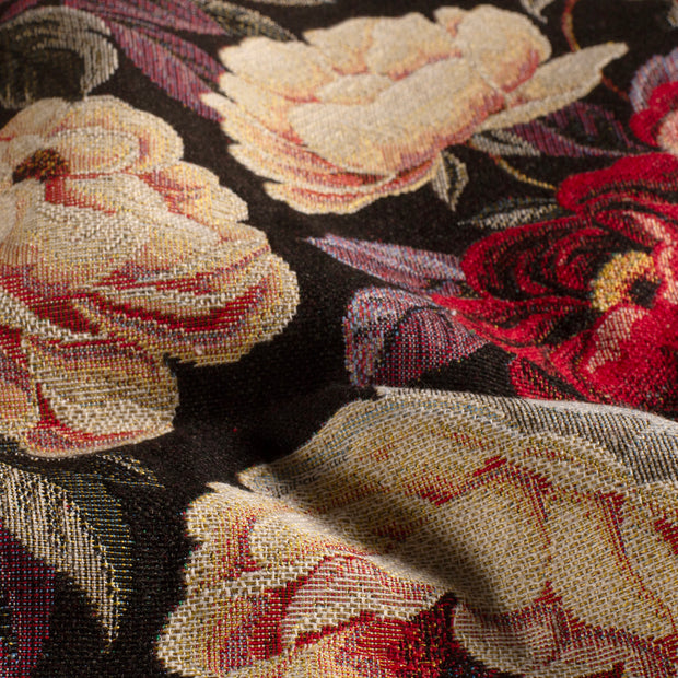 Gobelin fabric Roses Red