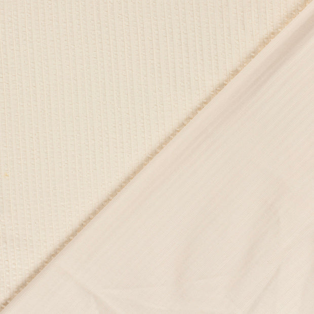 Rib Jacquard fabric Unicolour 