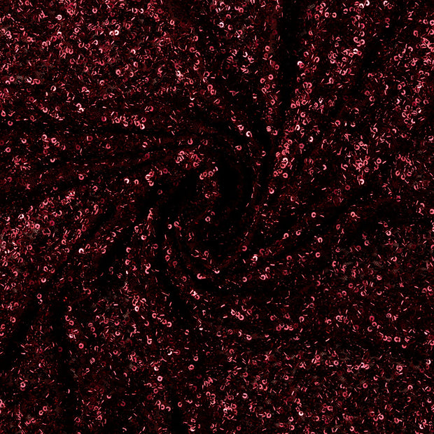 Mesh fabric Red shimmering 