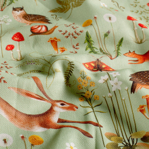 Panama fabric Olive Green