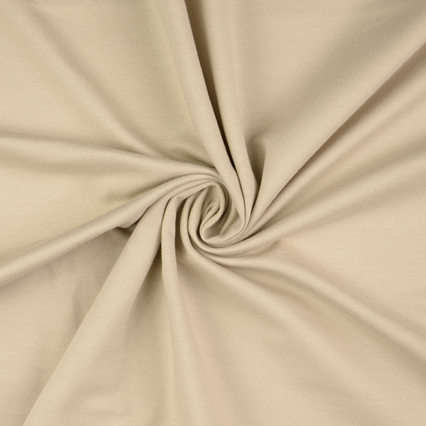 French Terry fabrik Beige 