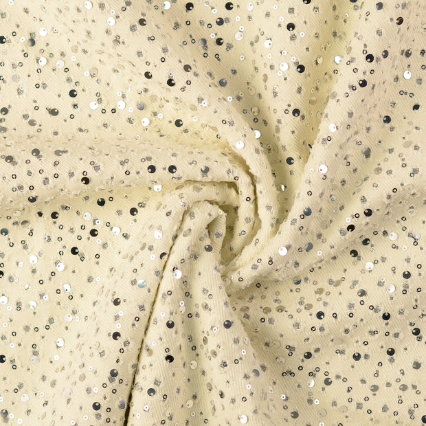 Pailette fabrik Nude 