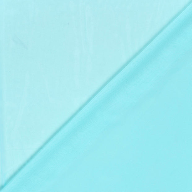 chiffon tissu Turquoise 