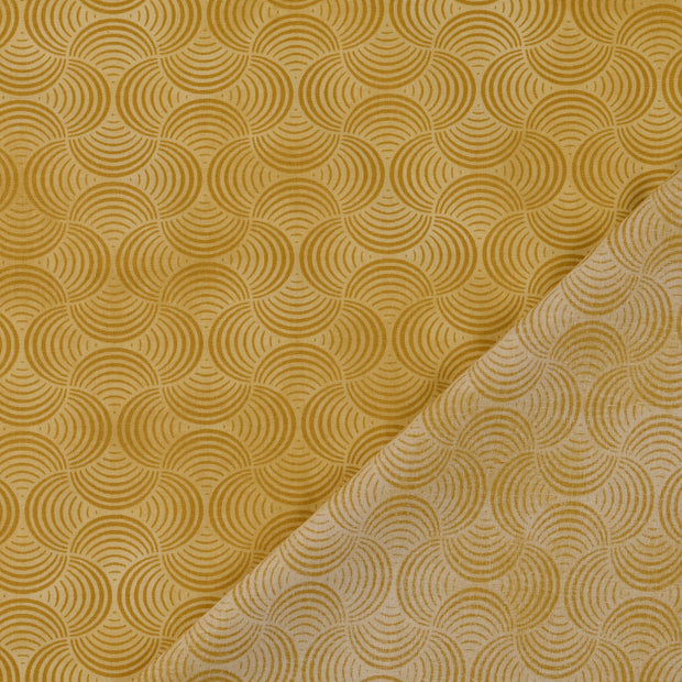 Baumwolle Popeline fabrik Beige 