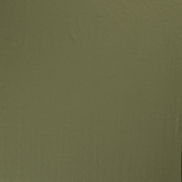 Jersey fabric Forest Green soft 