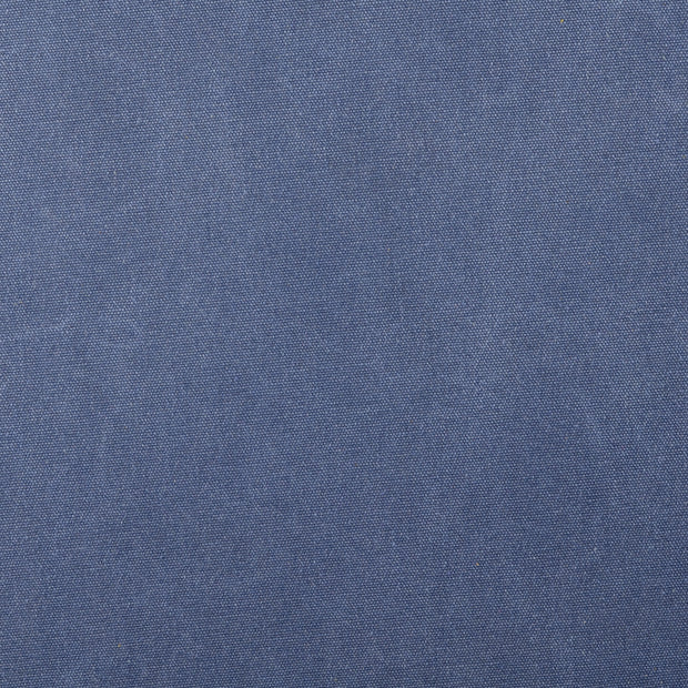Canvas tissu Unicolore Bleu acier