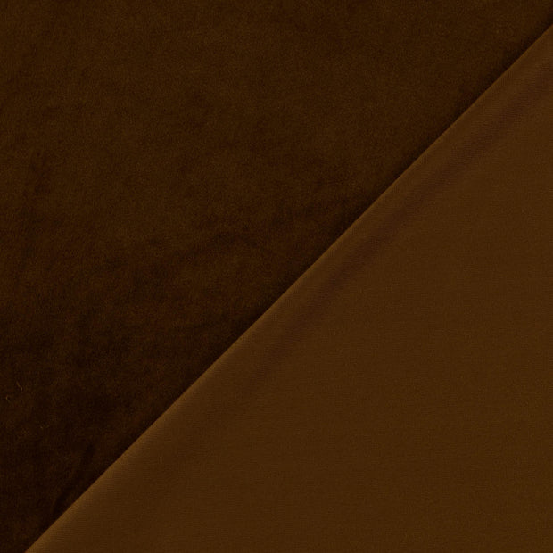 velours tissu beige 
