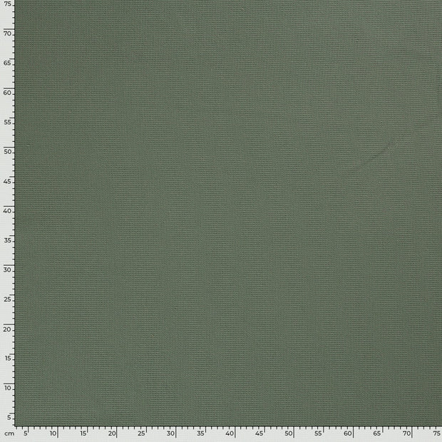 Waffle piqué fabric Unicolour Dark Mint
