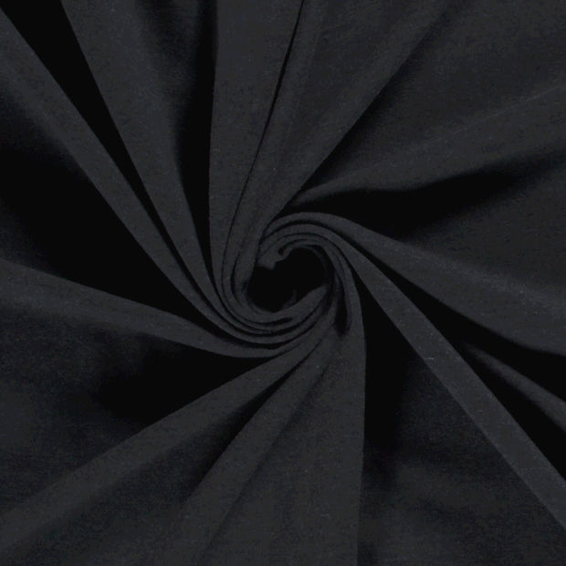 Jersey fabric Melange Navy