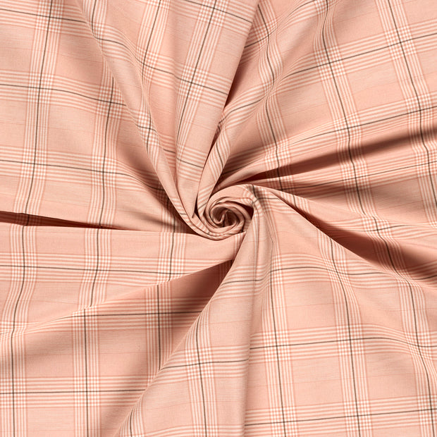 Bengaline fabric Pink printed 