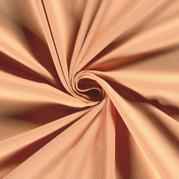 Jersey fabric Unicolour Peach