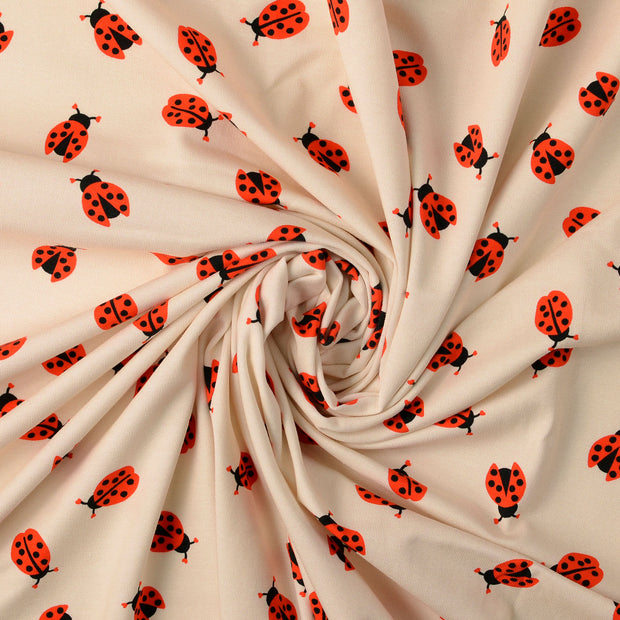 Jersey fabric Off White 
