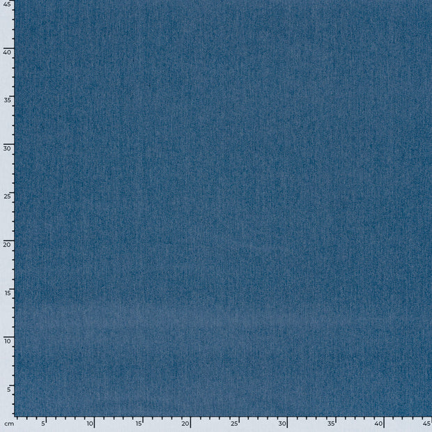 Denim Stretch tissu Unicolore Bleu bébé
