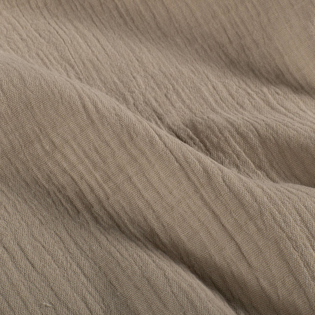 Muslin extra wide fabric Unicolour Beige