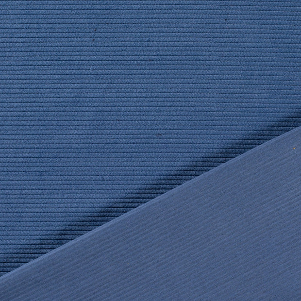 Velours Côtelé 4.5w tissu Indigo 