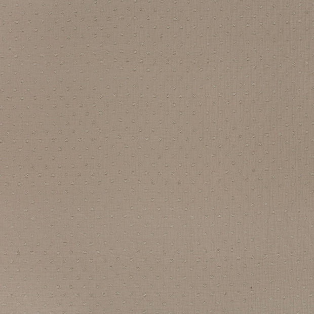 Muslin fabric Beige matte 