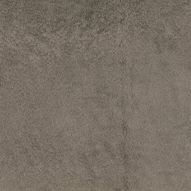 Polaire Doudou tissu Gris taupe doux 